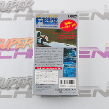 Aguri Suzuki F1 Super Driving