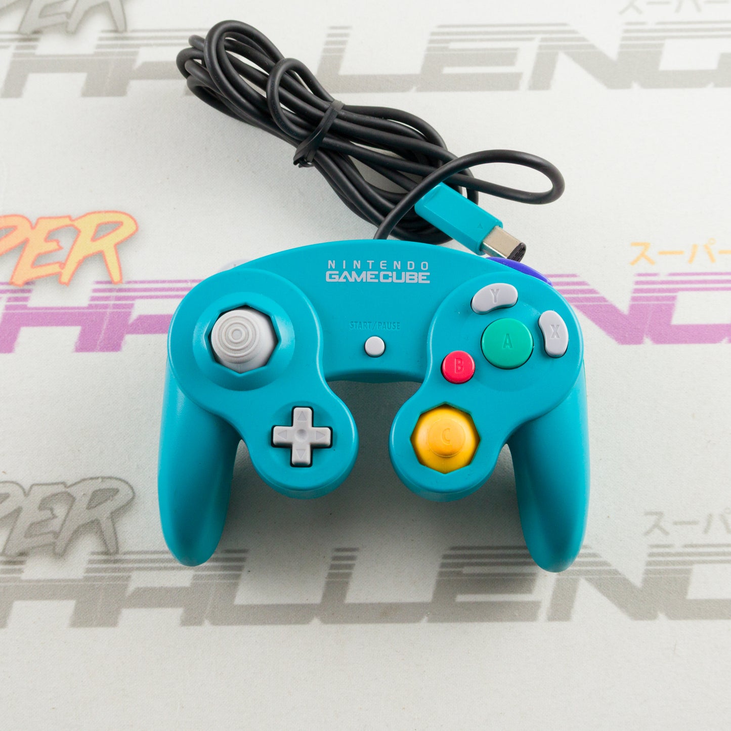 Emerald Blue Gamecube Controller