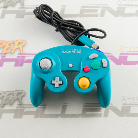 Emerald Blue Gamecube Controller
