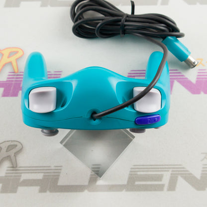 Emerald Blue Gamecube Controller