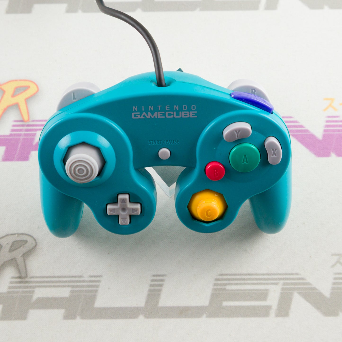 Emerald Blue Gamecube Controller