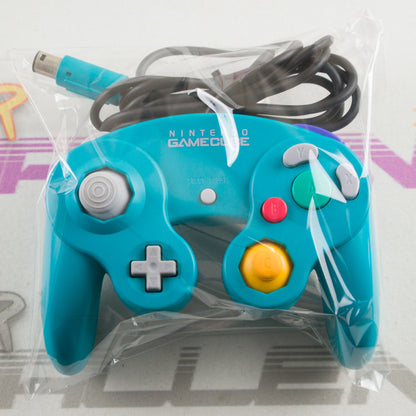 Emerald Blue Gamecube Controller