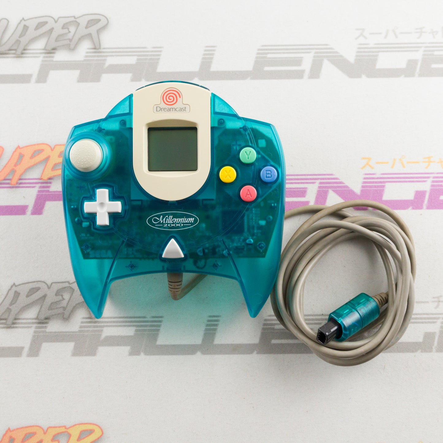 Millennium 2000 Blue Dreamcast Controller and VMU