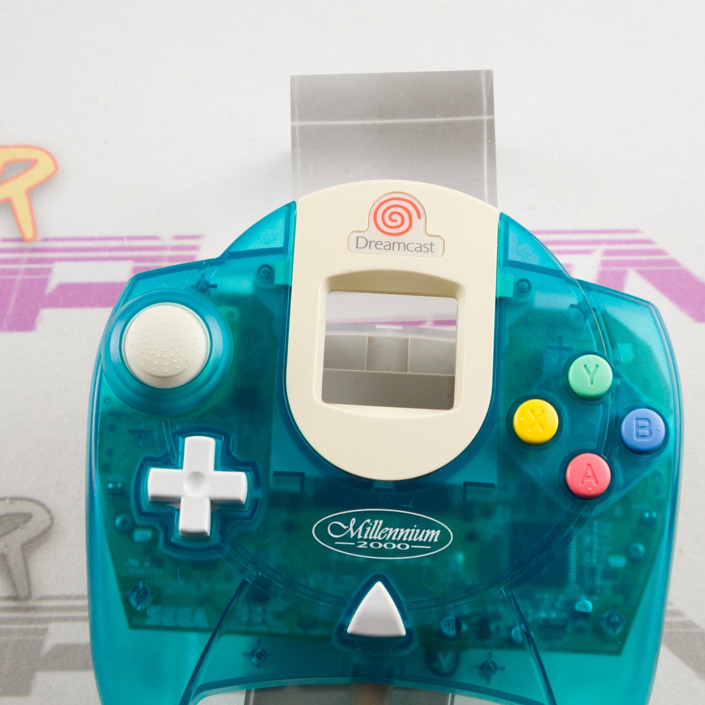 Millennium 2000 Blue Dreamcast Controller and VMU