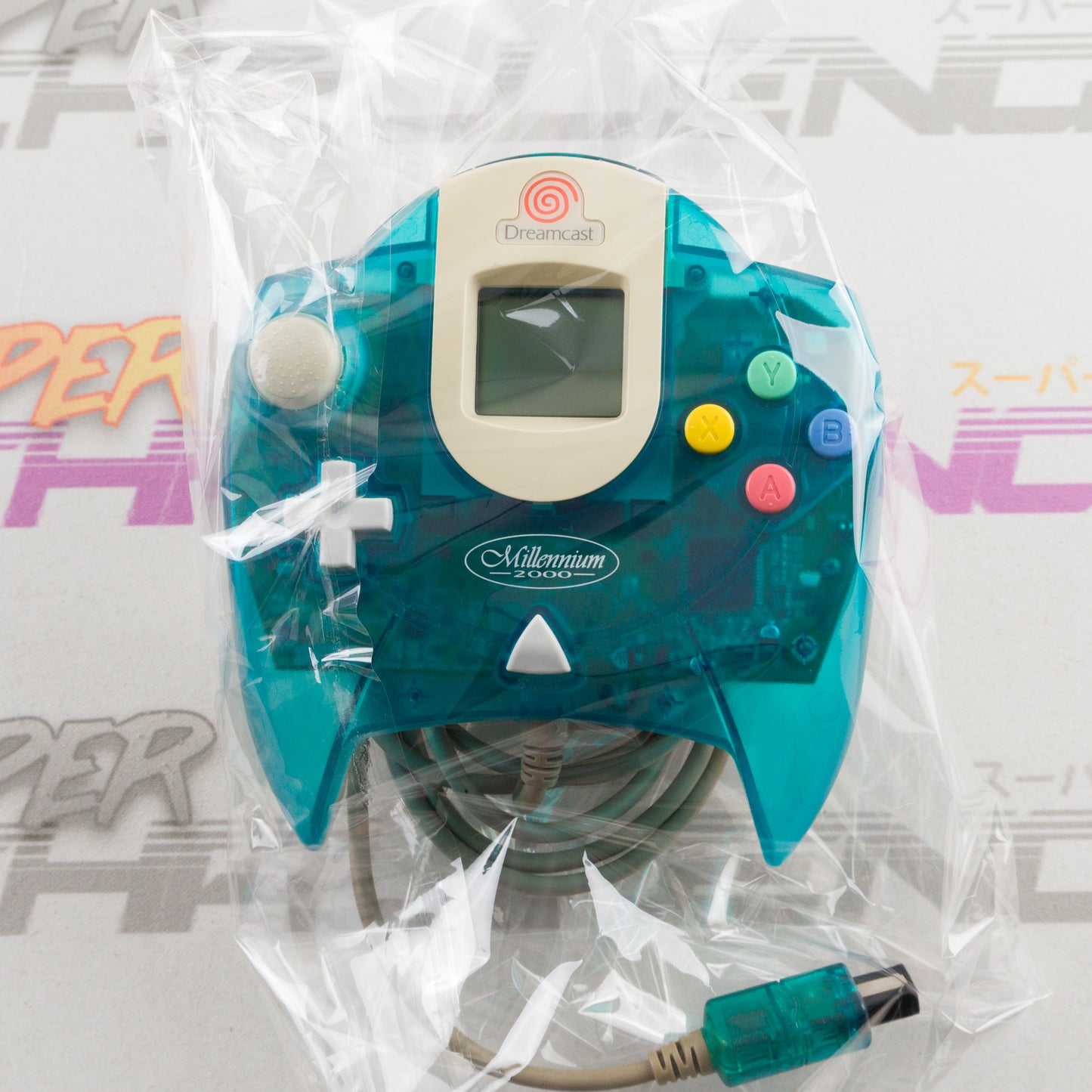 Millennium 2000 Blue Dreamcast Controller and VMU