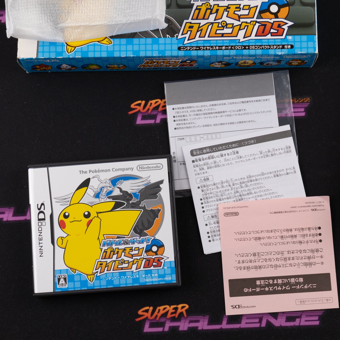Battle & Get! Pokemon Typing DS